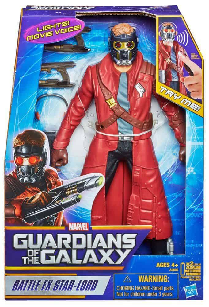 Guardians of the Galaxy Electronic Action Figure Battle FX Star-Lord 30 cm