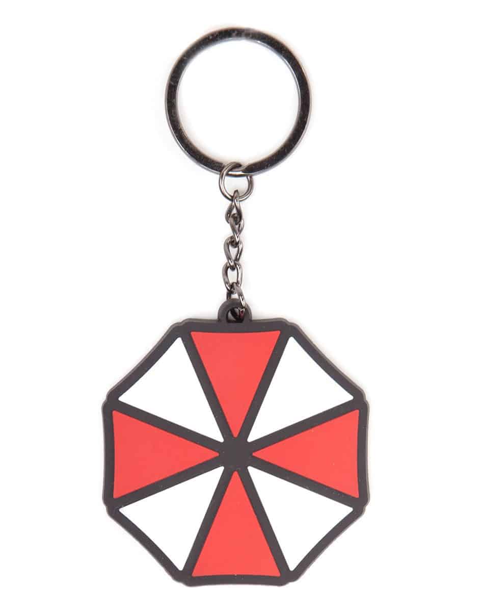 Resident Evil - Umbrella Logo Rubber Keychain