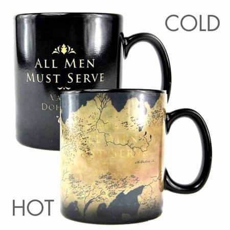 Game of Thrones Heat Change Mug Map