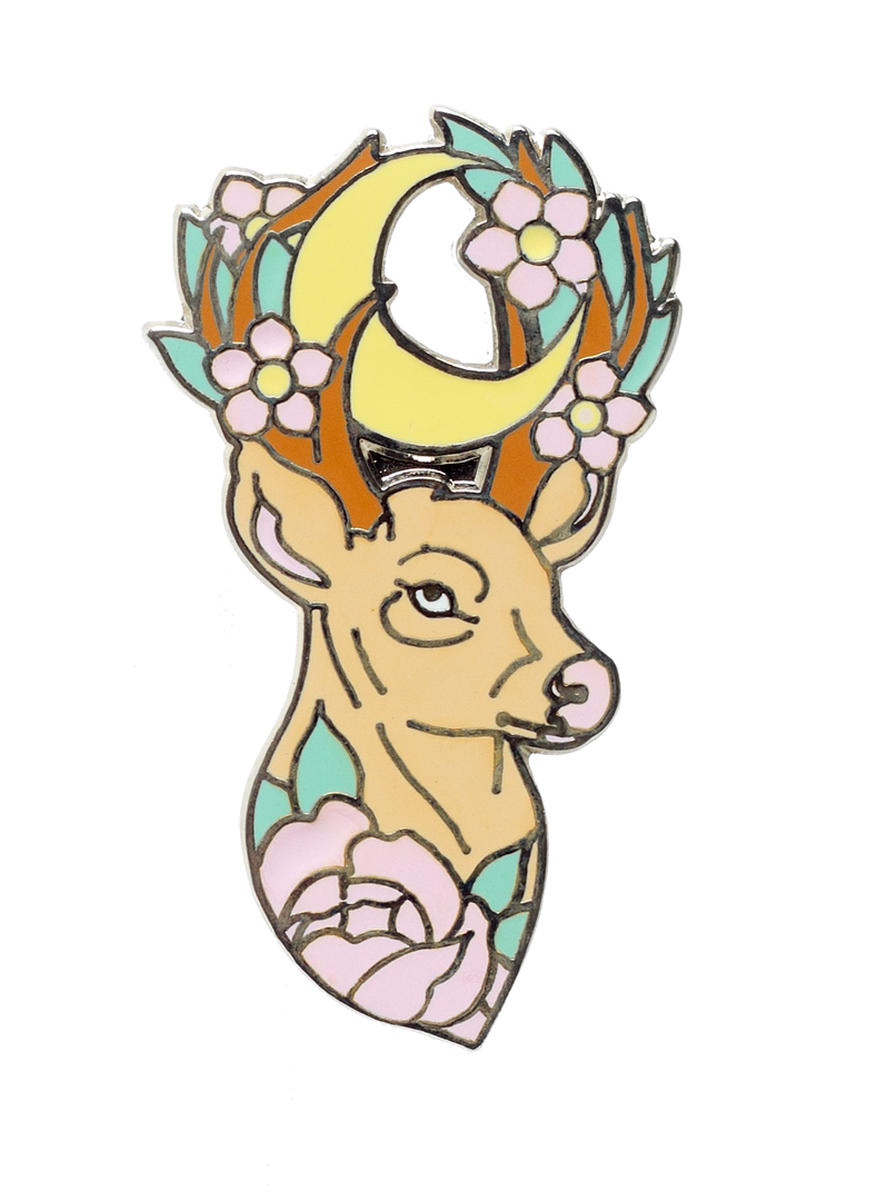 Deer Enamel Pin