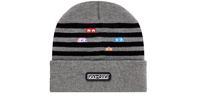 Pac-Man- Blinky, Pinky, Inky, Clyde Roll Up Beanie