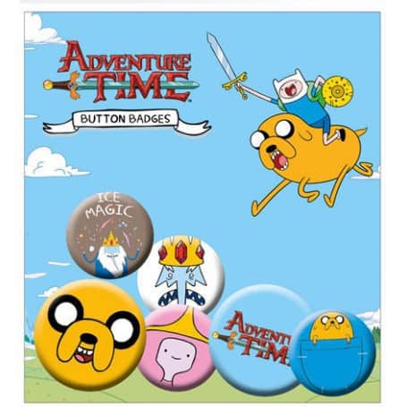Adventure Time Pin Badges 6-Pack Jake