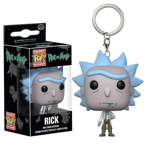 Funko Pocket POP! Keychain Rick and Morty - Rick Action Figure 4cm