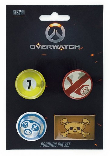 Overwatch Button Set - Roadhog