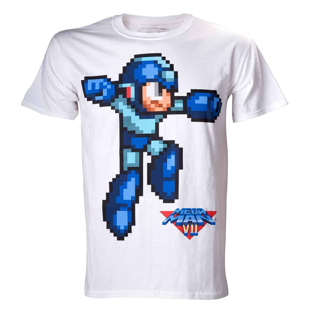 Megaman - White Character Shirt