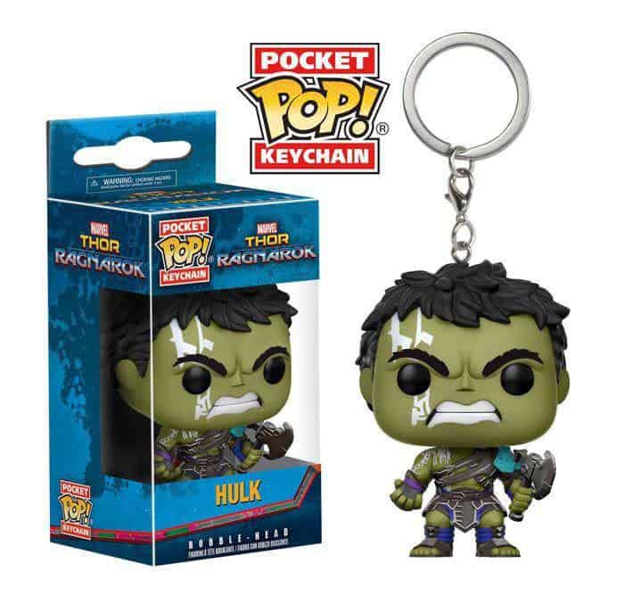 Funko POP! Thor Ragnarok Pocket Vinyl Keychain Hulk (Gladiator Suit) 4 cm "