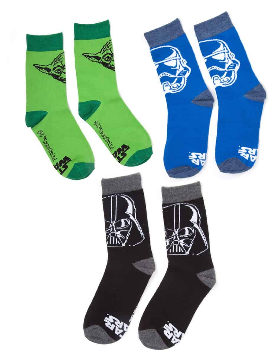 Star Wars - 3 Pack Adult Socks