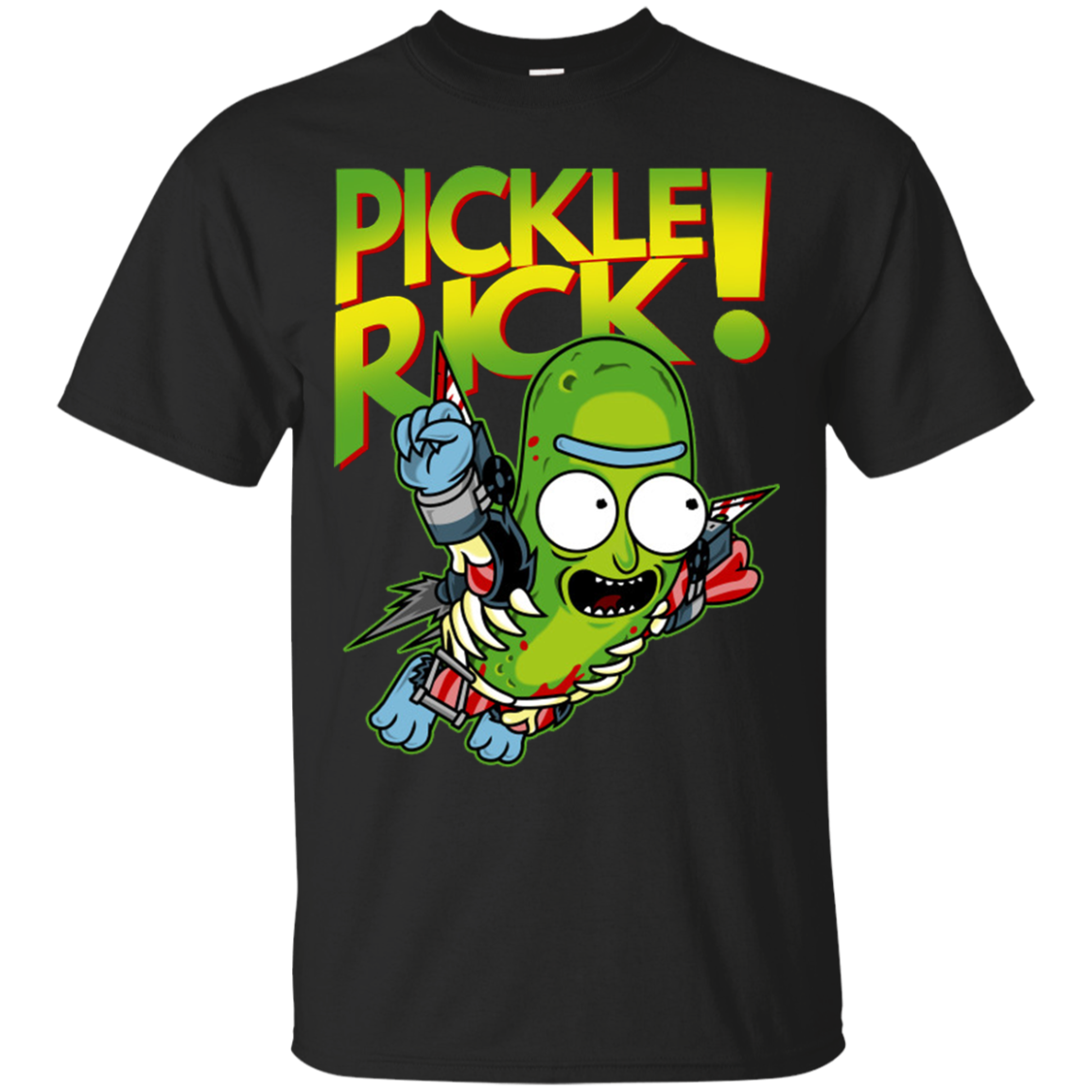 Rick & Morty, Pickle Rick: Super Solenya Bros T-shirt