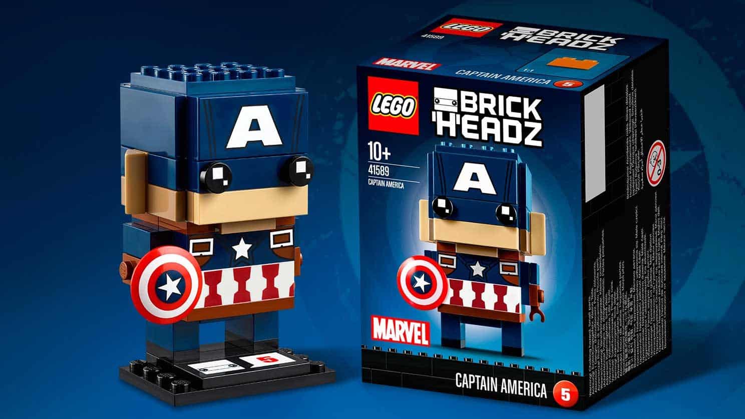 LEGO® BrickHeadz Captain America Civil War Captain America